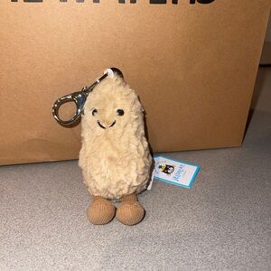 Jellycat Amusable Peanut Bag Charm